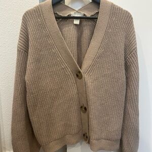 Cozy Tan Women's Cardigan